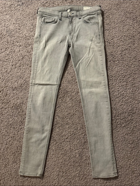 rag & bone Other - rag & bone Gray Denim Jeans Skinny Fit